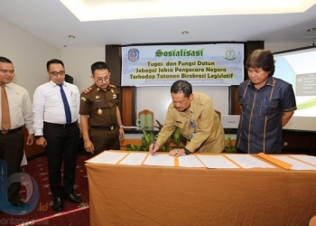 Setwan dan Kejari Teken MoU