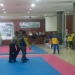 WALKOUT: Pelatih karate Kutim, Ismaun saat melakukan aksi protes.(Lela Ratu Simi/Sangatta Post)