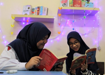 Cara SMP 1 Balikpapan Tanamkan Budaya Literasi pada Siswa