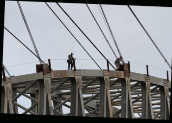 Jembatan Kembar Rampung Akhir Februari