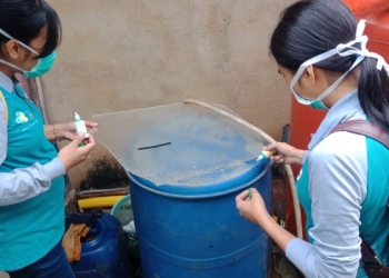 Bontang Barat Jalankan Gertak Berantas DBD, Bertahap Lakukan ke 53 RT