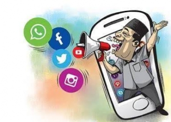 Tak Diatur, Jumlah Akun Media Sosial Caleg Tanpa Pembatasan