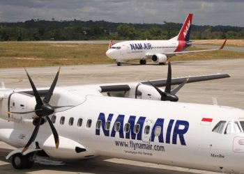 NAM Air Mengudara di APT Pranoto, Lirik Potensi Rute Denpasar