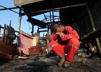 1,5 Jam Berkobar, Hanguskan 15 Rumah