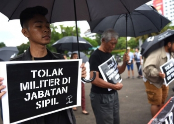 Aksi Kamisan, 39 Ribu Orang Tolak Rencana Penempatan TNI di Jabatan Sipil