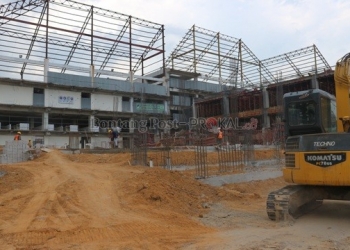 Pasar Rawa Indah Baru 30 Persen, Ini Alasan Kontraktor