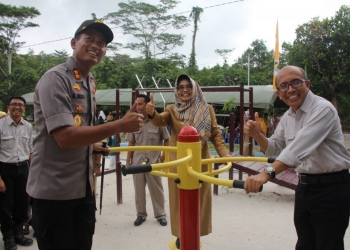 RTH Bontang Lestari Persada Dipercantik, Dilengkapi Ragam Fasilitas