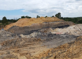 Waduk Samboja Dikelilingi Tambang Liar