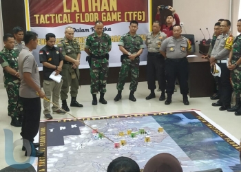 235 Petugas Gabungan Amankan Penetapan Hasil Pemilu 2019