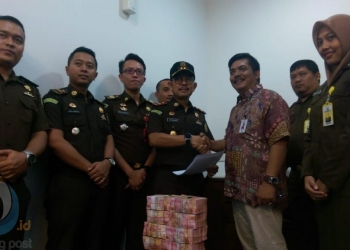 Terpidana Korupsi Pemecah Ombak Beras Basah Kembalikan Uang Negara Rp 1 Miliar