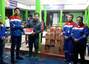 Malam Takbiran, Pertagas Bantu Korban Banjir Bontang