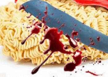 Hanya Perkara Sebungkus Mi Instan, Anak Diparang