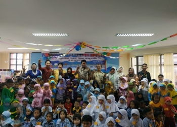 Tarik Minat ke Perpustakaan, Pemkot Gelar Lomba Mewarnai Tingkat TK di Perpusda