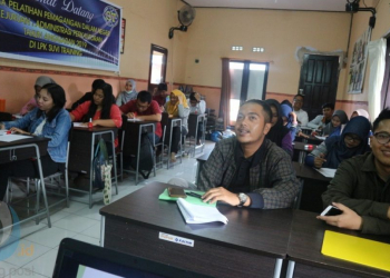 Disnaker Bontang Magangkan Puluhan Peserta di LPK Suvi Training