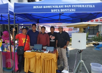 Cerita Kompas Bontang Rakit Alat Pendeteksi Ketinggian Air Sungai