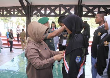 Lepas 45 Paskibraka, Neni Bangga 4 Siswa Bontang Lolos Ke Tingkat Provinsi