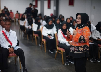 Wali Kota Neni Beri Motivasi Para Paskibra