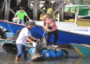 Sambut Hari Perhubungan Nasional, Bontang Bersih-bersih Laut dan Pesisir