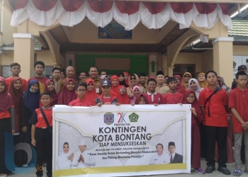 Lepas Kontingen Pentas PAI, Neni Dukung Pendidikan Agama Anak Bontang
