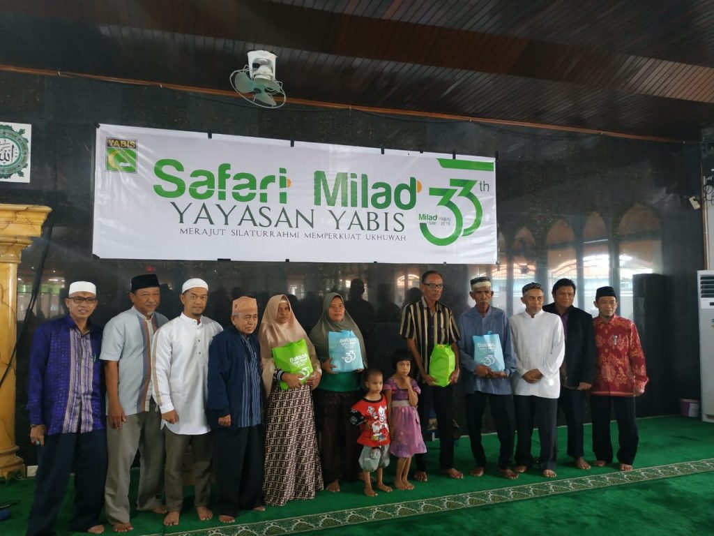 Masjid Darul Falah, Tujuan Akhir Safari Milad Ke-33 Yayasan Yabis 1