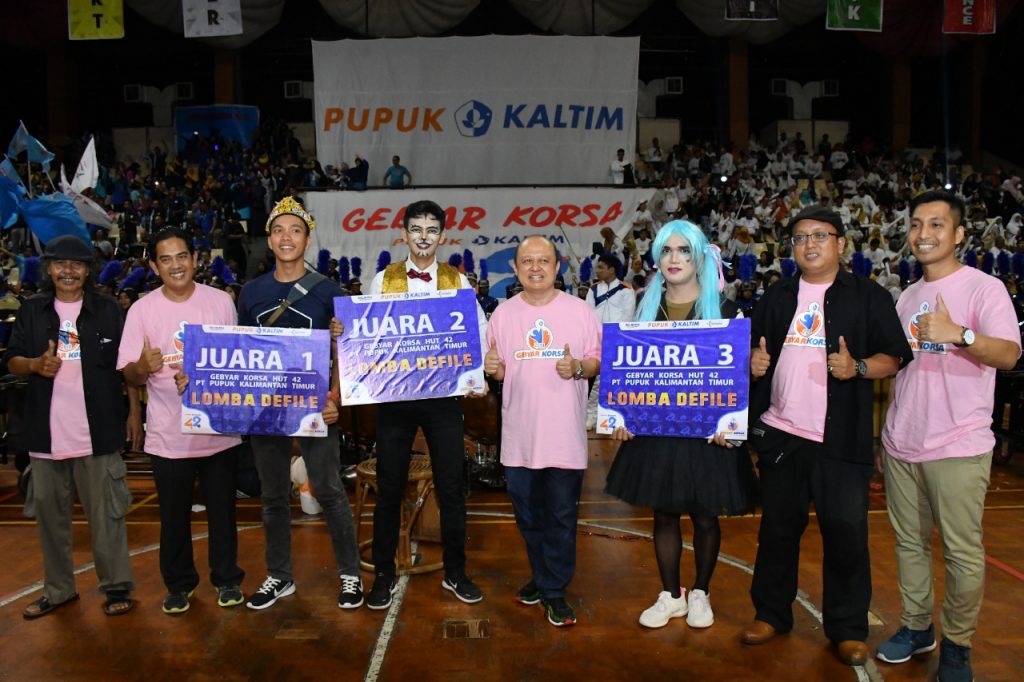 Opening Gebyar Korsa 2019, Lomba Defile Awali Rangkaian HUT ke-42 Pupuk Kaltim 1