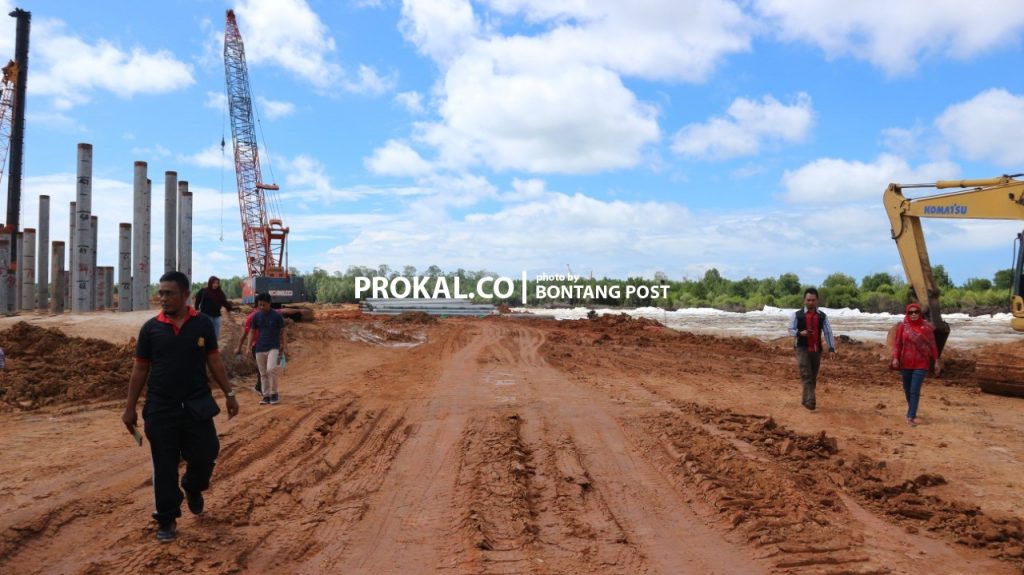 Pembangunan pabrik CPO di Teluk Kadere, Bontang Lestari, segera dilanjutkan. (prokal)