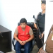 Dandi Priyo Anggono (rompi oranye) saat ditangkap. (prokal)