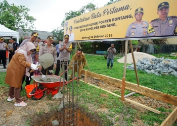 Dukung Pembangunan Klinik Polres Bontang, Neni: Bantu Pelayanan Kesehatan Publik