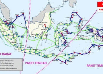 Proyek “Tol Langit” Diresmikan, Internet Jangkau Seluruh Indonesia di Akhir 2020