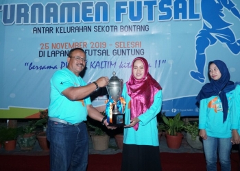 Dukung Minat Bakat Pemuda, Pupuk Kaltim Gelar Turnamen Futsal Antar Kelurahan Se-Bontang