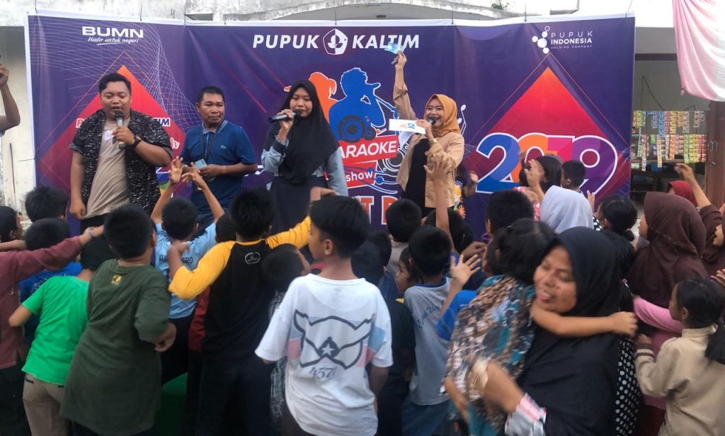 Ida Wakili Kampung Sidrap di Grand Final Karaoke Dangdut Ria Pupuk Kaltim 1