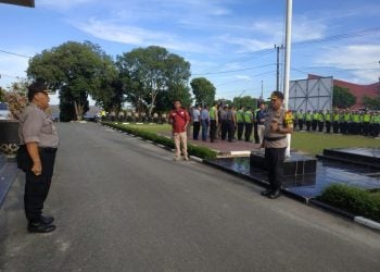 Polres Imbau Warga Rayakan Tahun Baru Tidak Euforia Berlebihan