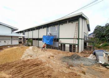 Alhamdulillah, Pasar Loktuan Hampir Rampung