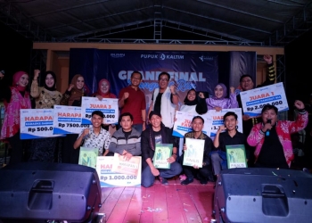 Grand Final Karaoke Road Show Dangdut Ria, Sukses Guncang Pujasera Kopkar Pupuk Kaltim