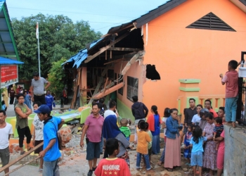 Pasca Ditabrak, Kerusakan SD 005 Diinventarisasi