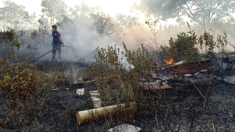 Karhutla di Bontang terus meningkat. (Dok/Bontangpost.id)