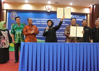 BPJAMSOSTEK-Pemkot Bontang Teken MoU