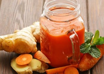 ILUSTRASI. Minuman jahe dan wortel dipercaya bisa memperkuat sistem imun. (Dherbs)