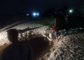 Polairud Polda Kaltim Selidiki Asal Tumpahan Minyak