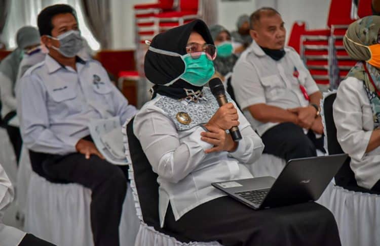 Wali Kota Bontang Neni Moerniaeni. (Rusdien/Kominfo)