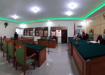 Putus Mata Rantai Covid-19, PN Bontang Lakukan Sidang Online