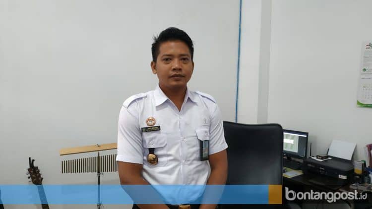 Kasi Registrasi Lapas Kelas IIA Bontang, Aris Wibowo. (Zaenul/bontangpost.id)