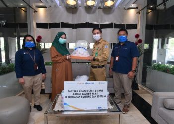 Pupuk Kaltim Bantu Vitamin dan Masker untuk Ibu Hamil di Sekitar Perusahaan