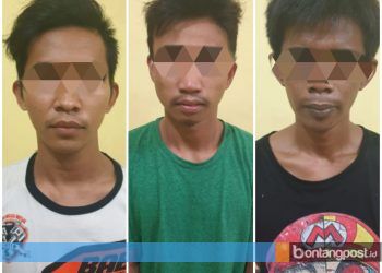 Tiga Pemuda Jaringan Narkoba di Bontang Diringkus