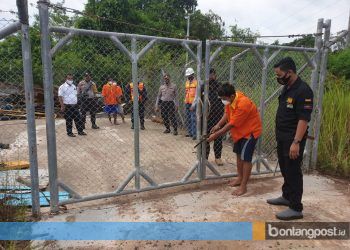 Rekonstruksi Pencurian di Gudang Perusahaan Batu Bara, Tutup CCTV Pakai Kantong Plastik