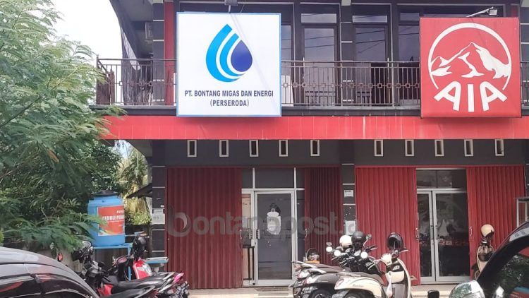 Kantor PT Bontang Migas Energi. (Nasrullah/bontangpost.id)