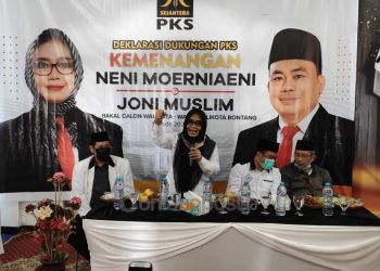 PKS Beri Dukungan, Neni-Joni Kantongi Sepuluh Kursi