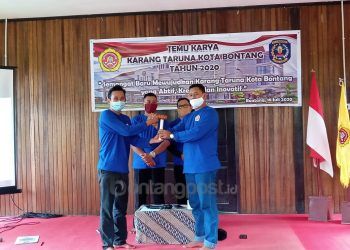 Zulkarnain Terpilih Menjadi Ketua Umum Karang Taruna Bontang