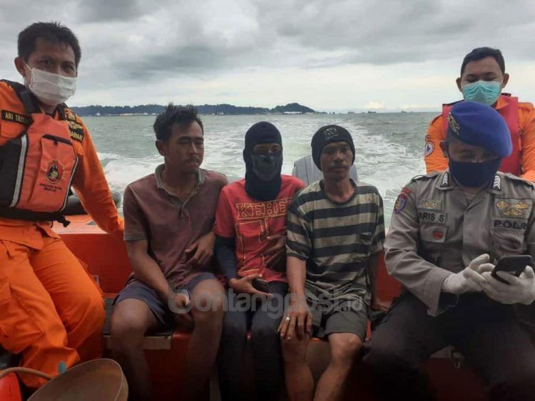 Tiga penyambang yang dilaporkan hilang berhasil ditemukan tim SAR. (prokal)