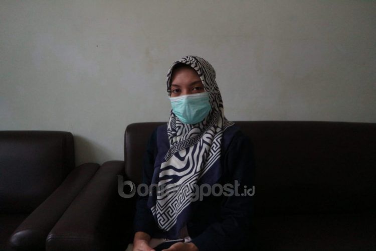 Kepala instalasi sanitasi RS Islam Bontang (RSIB), Sitti Angraeni. (Fitri/Bontangpost.id)